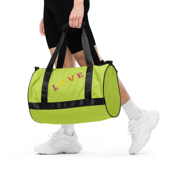 Love All-over print gym bag