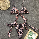 Sexy halter bikinis High cut swimsuit women bathing suit Push up swimwear Summer